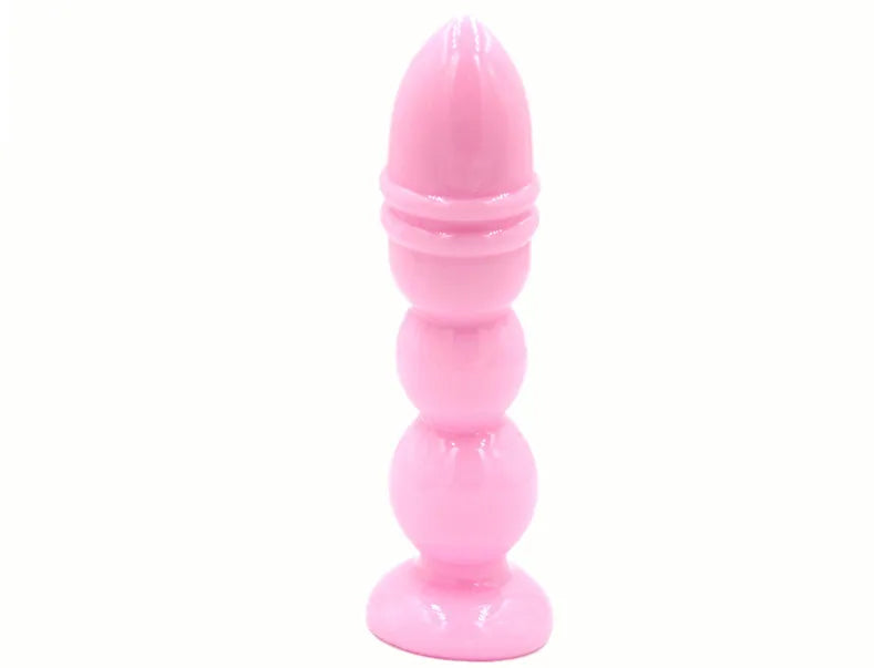 Silicone Thread Anal Plug Beads Jelly Toys Skin Feeling Dildo Adult Sex Toys for Men Sex Products Butt Plug Sex Toys for Woman