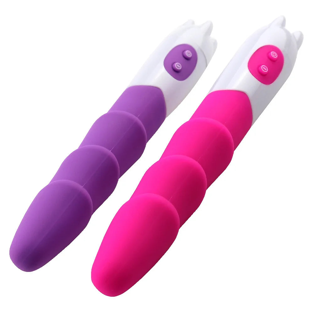 Silicone Thread Vibrator Female Vibrator Massage AV Stick Adult Toys Vaginal Masturbation Battery Device Erotic Massage Sexy Toy