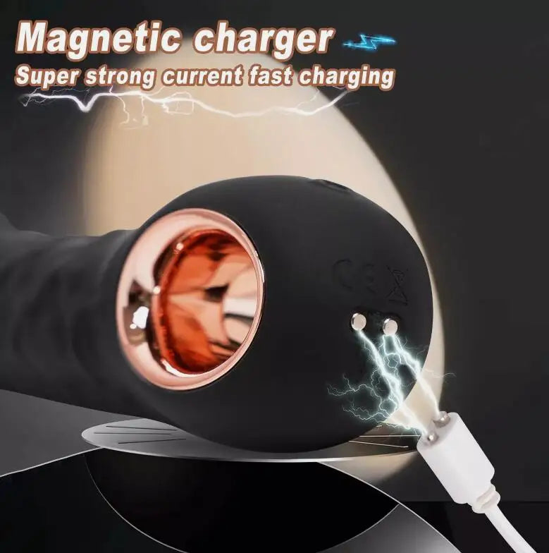Silicone Thrusting Vibrator Automatic Telescopic G-Spot Clitoris Stimulator Realistic Dildo Masturbation Sex Toy For Women Adult