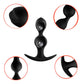 Silicone Vagina Anus Dilator Anal Beads Butt Plug with Metal Ball Adult Products Sex Toys for Men Women Gay Sextoys Anal Plug