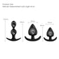 Silicone Vagina Anus Dilator Anal Beads Butt Plug with Metal Ball Adult Products Sex Toys for Men Women Gay Sextoys Anal Plug