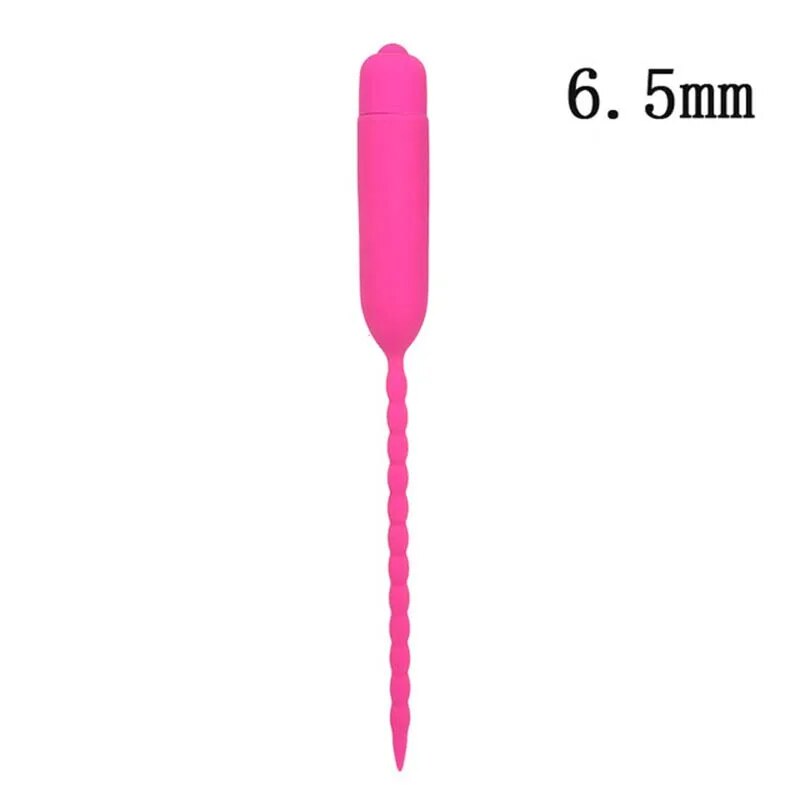 Silicone Vibrator Urine Plug Male Masturbator Insert Urethra Catheter Dilator Sounds Penis Plug Sex Toys For Men Chastity Device