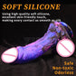 Silicone XXXL dildos for women Big Monster dildo anal toys dreamlike starry blue purple big penis with suction cup sex toys