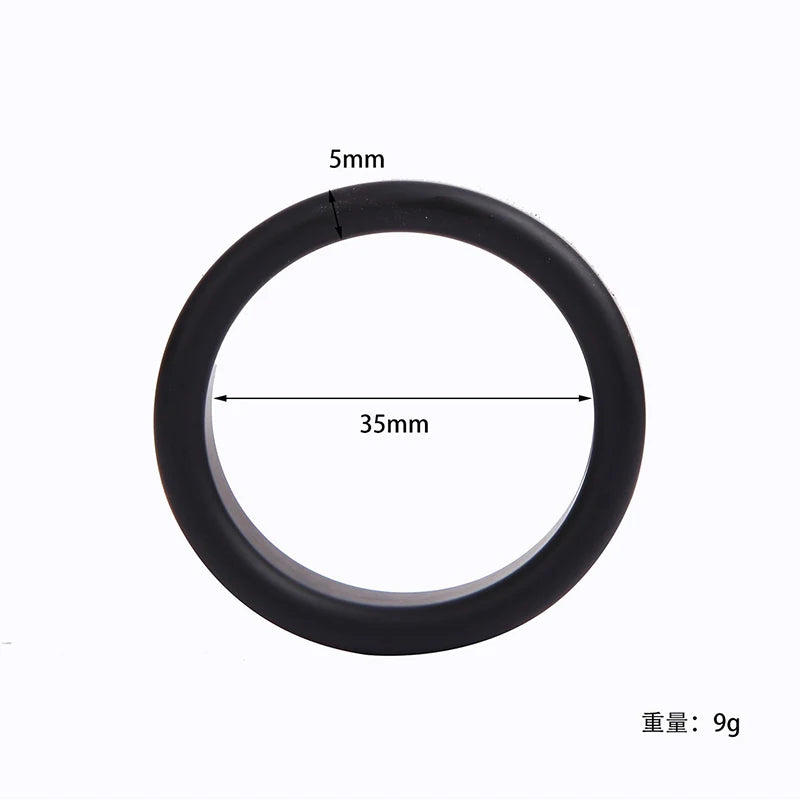 Silicone penis lock cock Ring bondage Erection Delay Ejaculation Reusable Enlargement ball stretcher Sex Toy Men