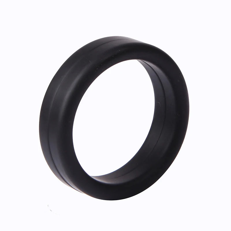 Silicone penis lock cock Ring bondage Erection Delay Ejaculation Reusable Enlargement ball stretcher Sex Toy Men