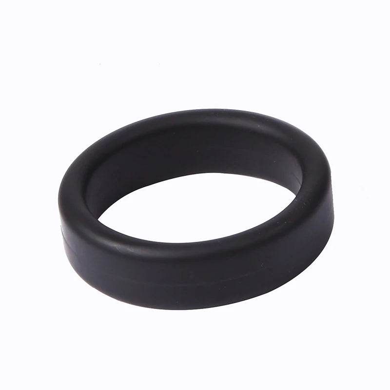 Silicone penis lock cock Ring bondage Erection Delay Ejaculation Reusable Enlargement ball stretcher Sex Toy Men