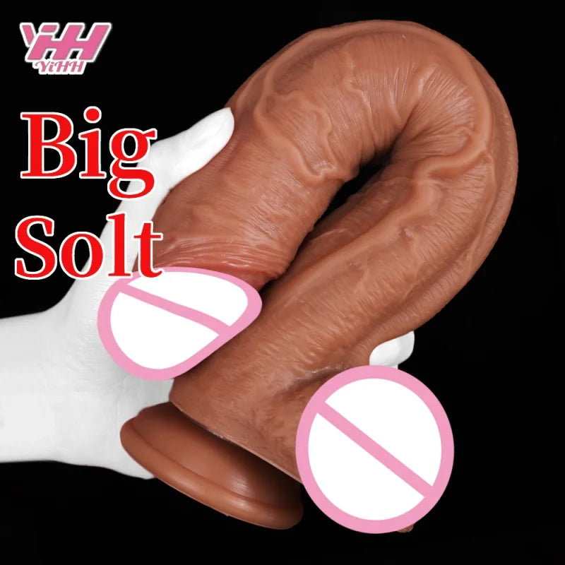 Simulation Dildos For Woman Silicone Sex Toy Anal Plug Dildo Vaginal Stimulation Couple Flirting Suction Cup For Handfree Play