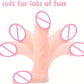 Simulation Fake Penis PVC Material Mini Realistic Dildo Suitable for Beginners Penis Vagina Anal Butt Plug Female Masturbation