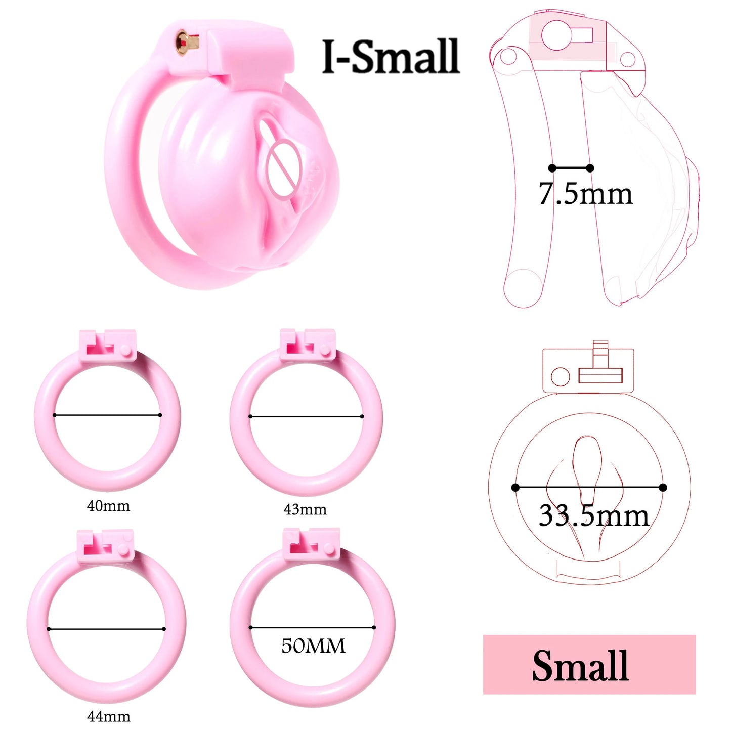 Sissy Chastity Devices정조대Male BDSM Small Cock Cage with 4 Sizes Bondage Ring콕링Slave Penis Lock Sex Shop18+ Gay Ladyboy Sex Toys