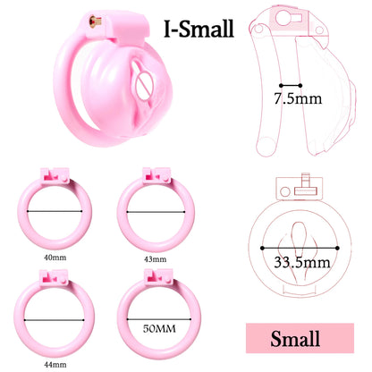 Sissy Chastity Devices정조대Male BDSM Small Cock Cage with 4 Sizes Bondage Ring콕링Slave Penis Lock Sex Shop18+ Gay Ladyboy Sex Toys