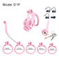 Sissy Clear Chastity Cage Male Device Kit Sex Toys For Men Couples정조대 Cock Lock Penis Ring Bdsm Bondage Adult Games Sex Shop 18+