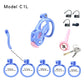 Sissy Clear Chastity Cage Male Device Kit Sex Toys For Men Couples정조대 Cock Lock Penis Ring Bdsm Bondage Adult Games Sex Shop 18+