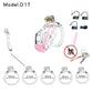 Sissy Clear Chastity Cage Male Device Kit Sex Toys For Men Couples정조대 Cock Lock Penis Ring Bdsm Bondage Adult Games Sex Shop 18+