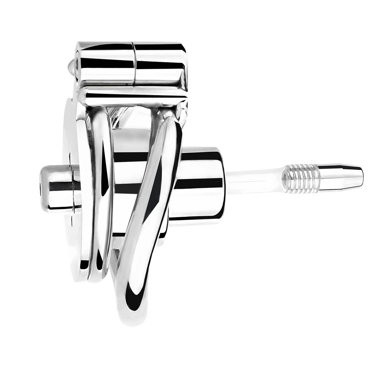 Sissy Flat Pancake BDSM Secure Your Desires Male Penis Ring Cage With Urethral 정조대 Metal Intimate Products Sex Tooys For Man 18