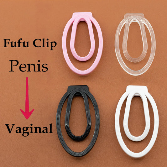 Sissy Fufu Clip Panty Chastity with Plug Upgrade Panty Chastity Device Men Mimic Female Pussy Penis Training Clip Cock Cage Sexy