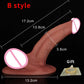 Skin Feeling Dildo Realistic Silicone Penis Soft Big Dildo With Suction Cup Anal Sex Toys For Adult 18+ Female Masturbation Dick