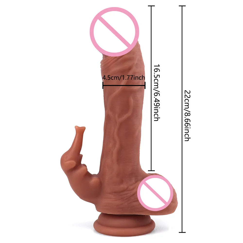 Huge Strapon Skin Feeling Realistic Dildo