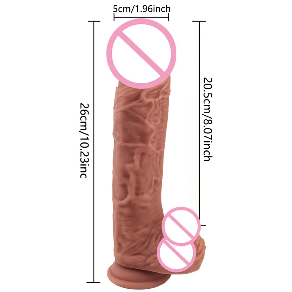 Huge Strapon Skin Feeling Realistic Dildo