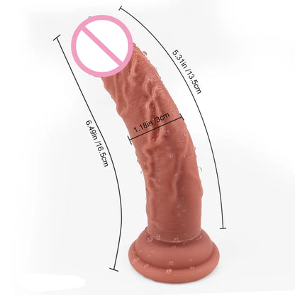 Huge Strapon Skin Feeling Realistic Dildo