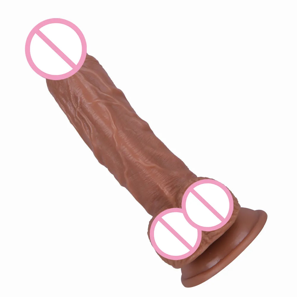 Skin Feeling Realistic Dildo Soft Material Huge Big Penis with Suction Cup Sex Toys for Woman Strapon Female Masturbation