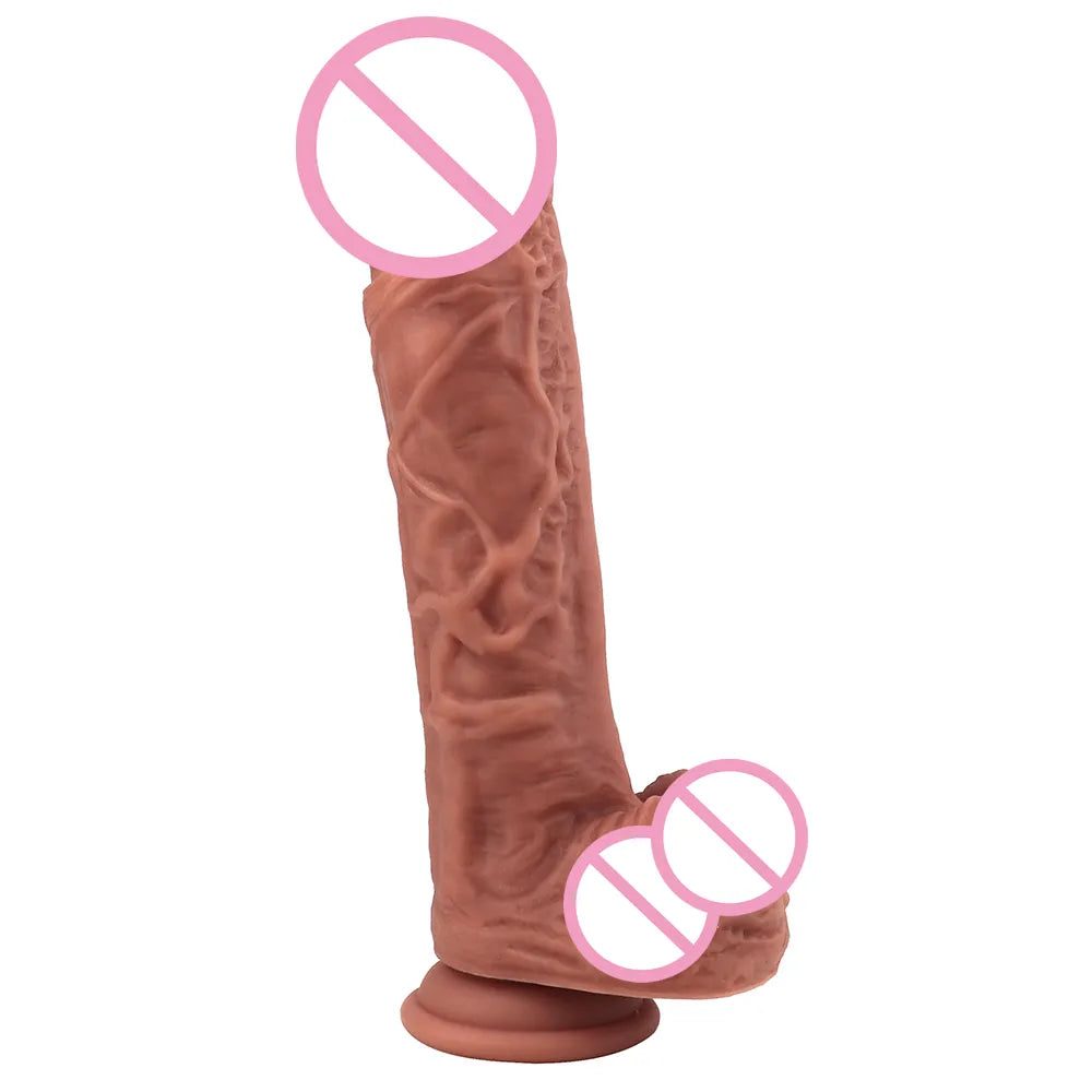 Skin Feeling Realistic Penis Soft Huge Dildo