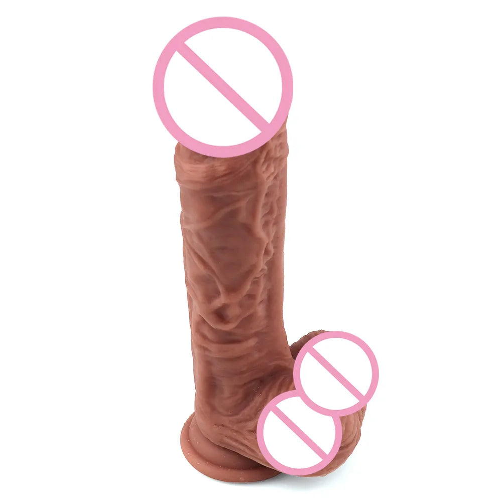 Skin Feeling Realistic Penis Soft Huge Dildo