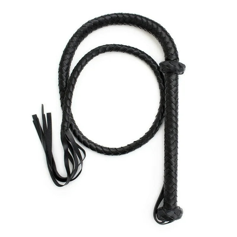 Slave PU Leather Whip Mischief Slapper Paddle Long Snake Queen Restraint Whip Fantasy Bdsm Bondage Adult Game Sex Toys Gays