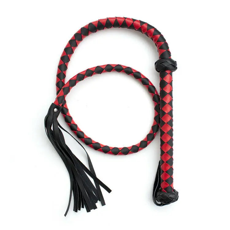 Slave PU Leather Whip Mischief Slapper Paddle Long Snake Queen Restraint Whip Fantasy Bdsm Bondage Adult Game Sex Toys Gays