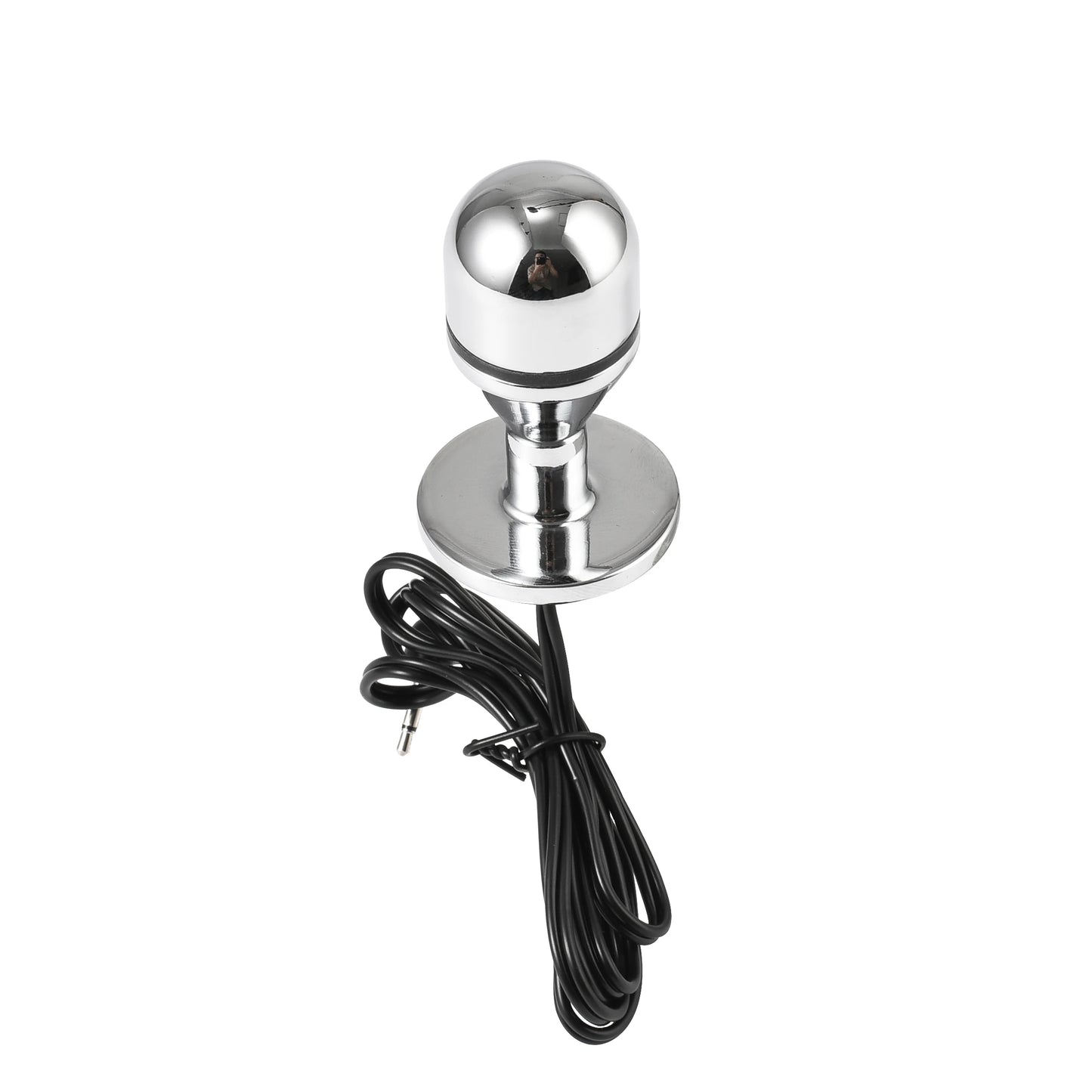 Small Electric Shock Metal Butt Plug Bi-polar Electro Stimulation Anal Beads Plug Prostate Massage Vagina Unit Control Sex Toy