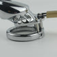 Small Metal Male Chastity Device with Brass Lock BDSM Sex Toy for Men Penis Lock Erotic Urethral Bondage Husband Loyalty Product