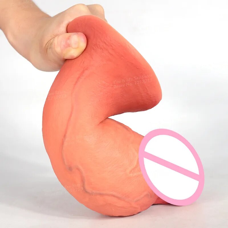 Big Glans Dildo Vibrator Vagina Stimulator