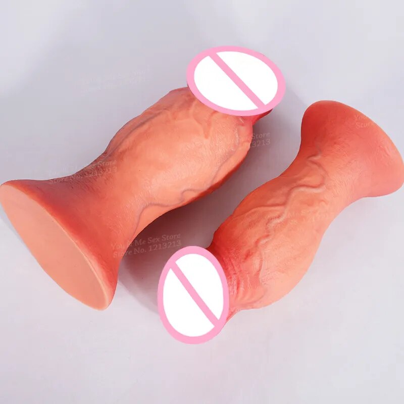 Big Glans Dildo Vibrator Vagina Stimulator