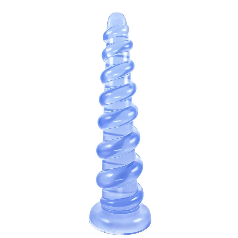 Soft Dildo Anal Expansion Toy Male Prostate Massage Stick Suction Cup Female Masturbator G-Spot Massager Vaginal Stimulator