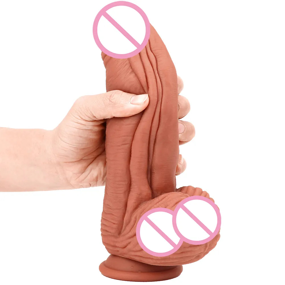 Soft Huge Dildo with Suction Cup Dildo