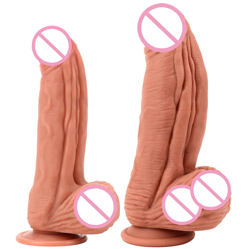 Soft Huge Dildo with Suction Cup Dildo