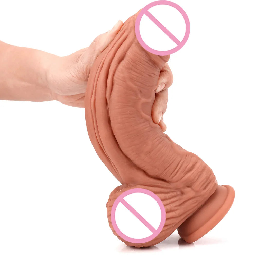 Soft Huge Dildo with Suction Cup Dildo