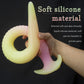 Soft Luminous Anal Plug Long Butt Plug Colourful Dragon Dildo For Women Sex Tool Adult Silicone Dildo Anal Dilator Long Anal Toy