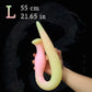 Soft Luminous Anal Plug Long Butt Plug Colourful Dragon Dildo For Women Sex Tool Adult Silicone Dildo Anal Dilator Long Anal Toy