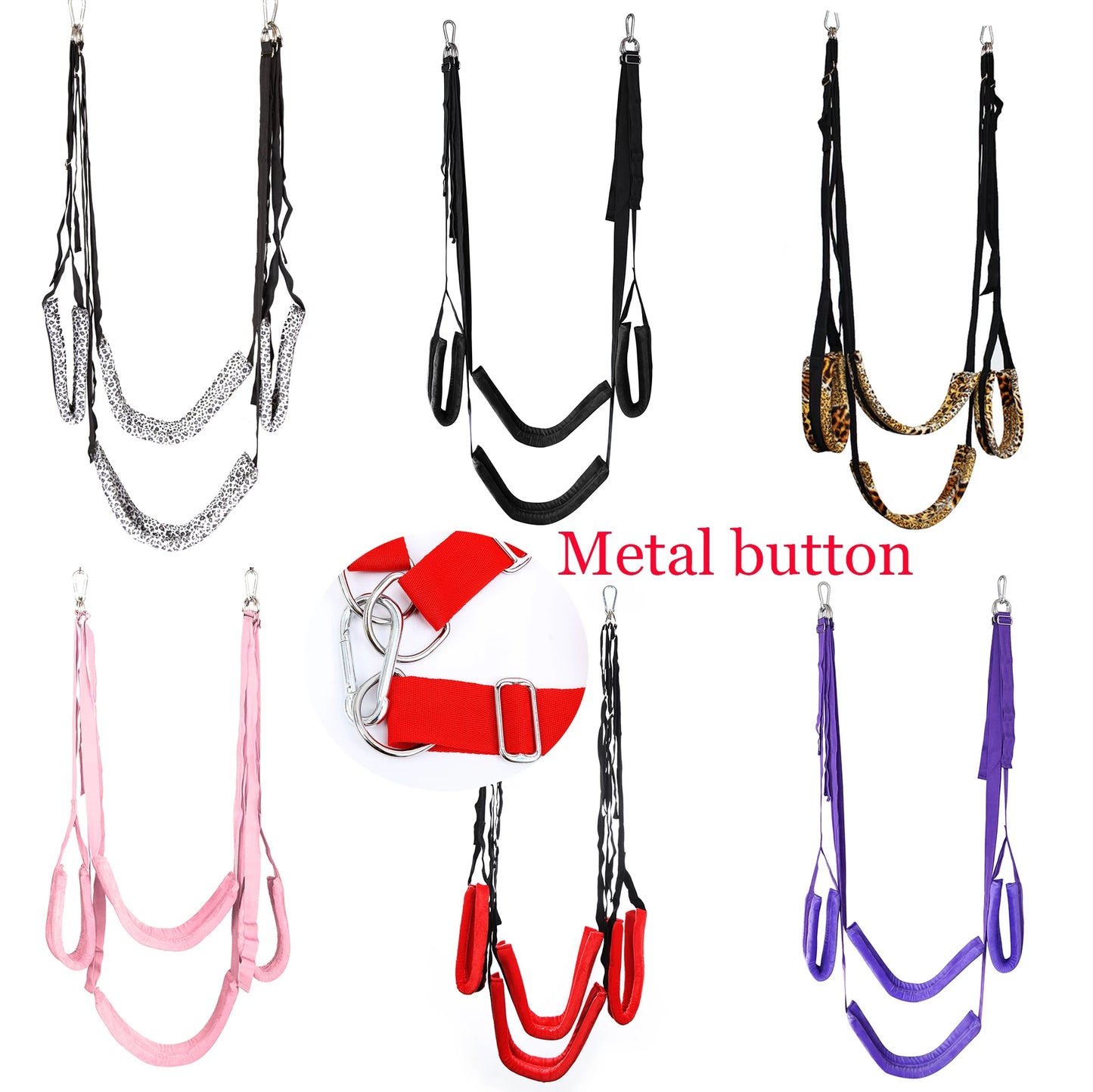 Soft Material Sex Swing Sex Furniture  Bondage Hanging Swing Flirting Sex Furniture Adult Game Sex Erotic Toys for Couples