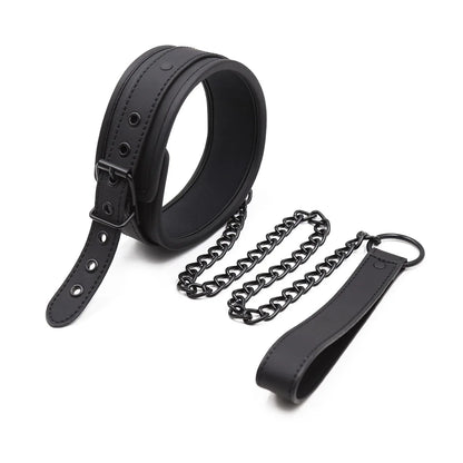 Soft PU Adjustable Leather Handcuffs Ankle Cuffs Restraints Bondage Collar Leash BDSM Sex Toys for Couples Exotic Accessories