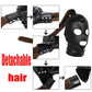 Soft PU Leather Hood Mask Blindfold Full Head Harness Restraints Mask BDSM Bondage Gimp Halloween Mask Sex Toys for Couples