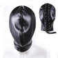 Soft PU Leather Hood Mask Blindfold Full Head Harness Restraints Mask BDSM Bondage Gimp Halloween Mask Sex Toys for Couples