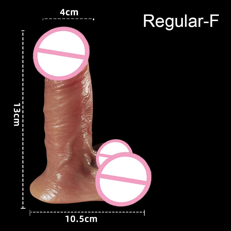 Soft Realistic Cock Sleeve Penis Sex Toys Silicone Enlarger Dick Sleeve Big Real Penis Man Delayed Ejaculation Extend Condom