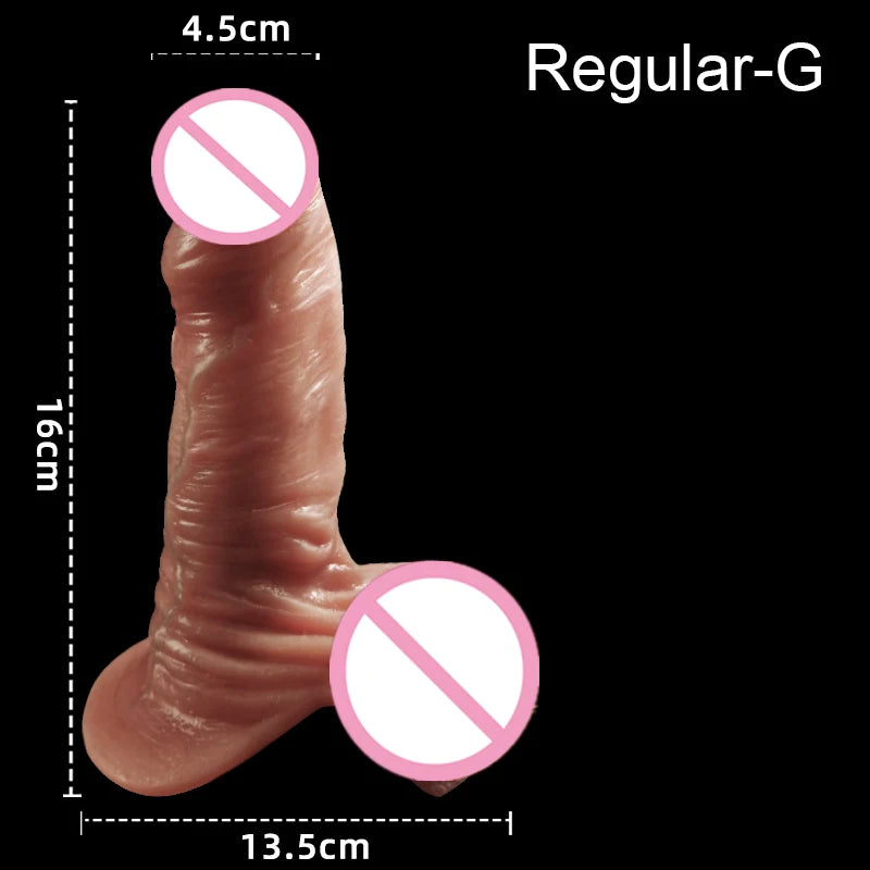 Soft Realistic Cock Sleeve Penis Sex Toys Silicone Enlarger Dick Sleeve Big Real Penis Man Delayed Ejaculation Extend Condom