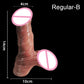 Soft Realistic Cock Sleeve Penis Sex Toys Silicone Enlarger Dick Sleeve Big Real Penis Man Delayed Ejaculation Extend Condom