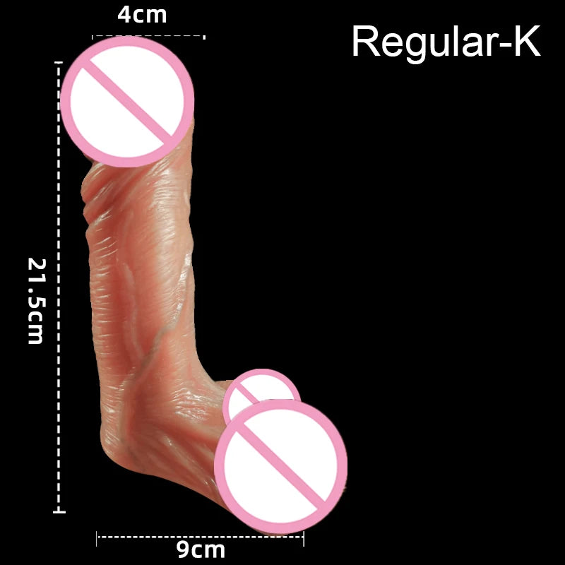 Soft Realistic Cock Sleeve Penis Sex Toys Silicone Enlarger Dick Sleeve Big Real Penis Man Delayed Ejaculation Extend Condom