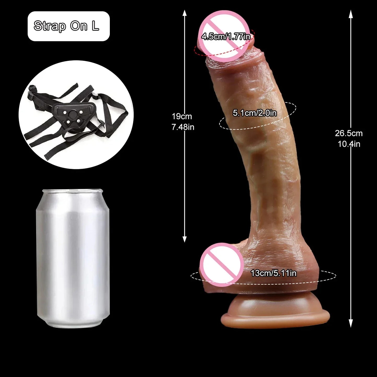 Soft Realistic Penis Double Silicone Dildo With Suction Cup Thick Dick Anal Sex Toy Men Women Gay Strapon Cock Super Real Dildos