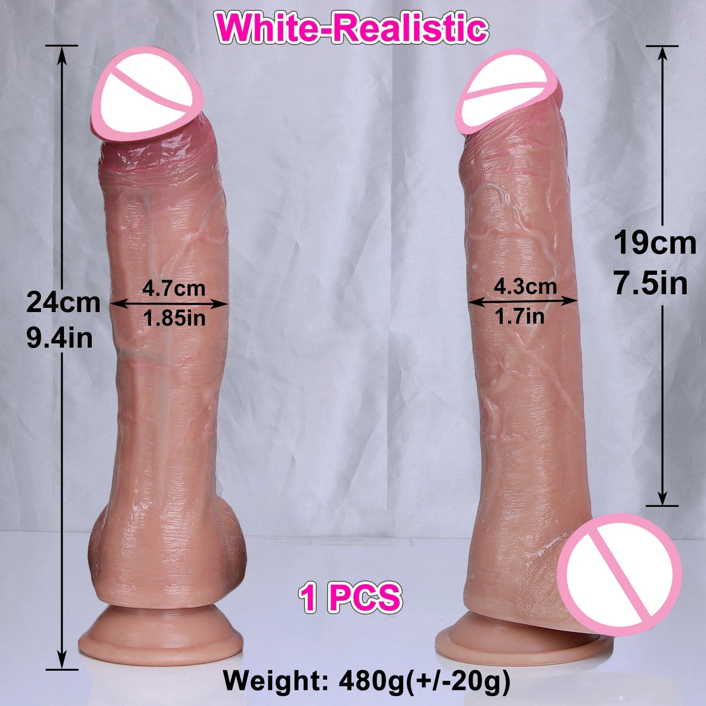 Soft Realistic Veins Strap on Dildo 3 Skin Colors Silicone Penis Masturbator Double Cock Man Women Anal Sex Toy Suction Cup Dick