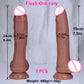 Soft Realistic Veins Strap on Dildo 3 Skin Colors Silicone Penis Masturbator Double Cock Man Women Anal Sex Toy Suction Cup Dick