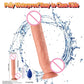 Soft Realistic Water Spraying Dildo Huge Suction Cup Vibration Penis Vagina Massager Masturbation Adult Sex Toys for Couples